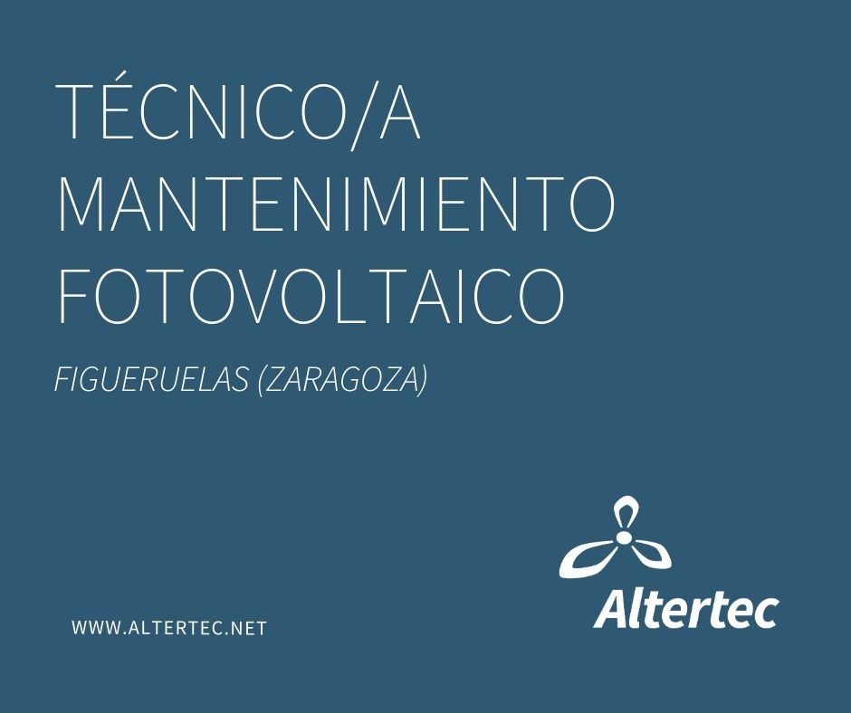 oferta de empleo altertec en zaragoza